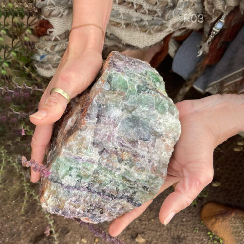 Natural Raw Fluorite